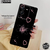 KAZERO - Case hp VIVO V25 PRO - Fashion Case Aesthetic - Pro Camera - Softcase VIVO V25 PRO - Casing