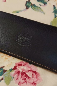 VAN JAC 日本型格豬皮多格拉鏈黑色長銀包 Japan VAN JAC FASHION MONGER Pig Leather Long Wallet /Multi Compartment Zip