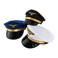 [🇲🇾 READY STOCK] TOPI PILOT CAPTAIN PEAKCAP Captain Cap Topi Kanak-kanak Boeing Airbus AirAsia MAB A
