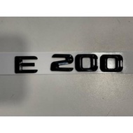 Mercedes E200 Emblem Logo gloss black