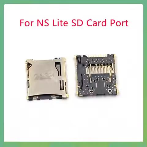 5Pcs For Switch Lite SD TF Card Slot Socket Port For Nintendo Game Switch Lite NSL Memory Console Re