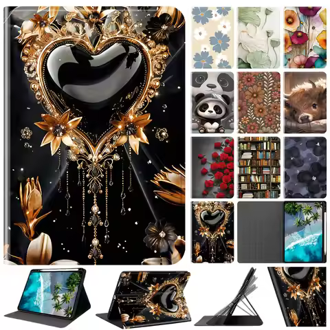 For Lenovo Xiaoxin Pad pro 12.7 2025 Case Stand Tablet Funda with Pencil Holder Compatible with Leno