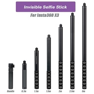 Ptr FOr insta 360 1.2M Invisible Selfie Stick For Insta360 X4 X3/X2 Selfie Stick Bullet Time Bundle 