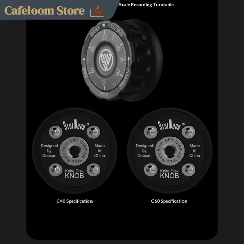 Starwave Coffee Grinder Manual Scale Adjustment Knife Disc Knob Comandante C40 C60 Coffee Grinder Re