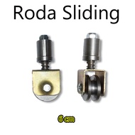 RODA PAGAR SLIDING (Anti Anjlok) BESI SUPER 6 7 8 CM - RODA GERBANG SLEDING SISTEM PAGAR RUMAH GESER