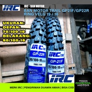 IRC GP21F - GP22R TRAIL TIRES KLX150 S 70/100-19 90/100-16 TRAIL ADVENTURE MOTORCYCLE TIRES Ring 16 