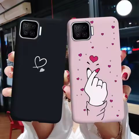 Candy Color Phone Case For Oppo A73 A93 2020 Case Soft Silicone Matte Back Cover For Oppo A93 CPH212