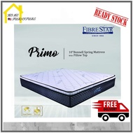 FIBRE STAR Queen Primo mattress/posture Spring Mattress with pillow top/Tilam double/hotel kualiti