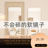 Goldbrush（GOLDBRUSH）Soft Mirror Wall Sticker Full-Length Mirror Bathroom Dressing Mirror Living Room Full-Length Mirror