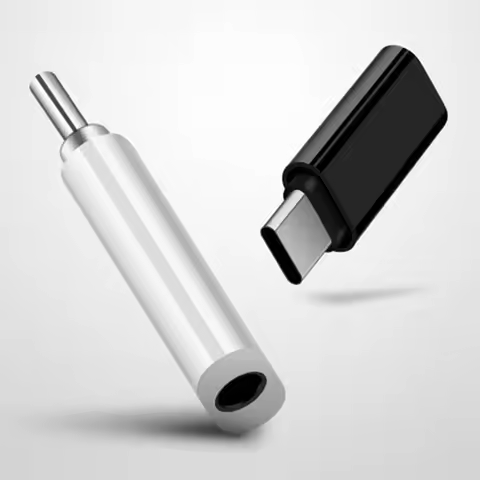 Type-C Adapter Male Type C to Female 3.5mm Adapter For Macbook Xiaomi Huawei Honour 3.55mm wired ear