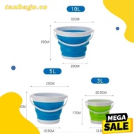 3L 5L 10L Foldable Bucket Multipurpose Foldable Water Bucket Foldable Collapsible