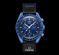 全新 香港 行貨 SWATCH X OMEGA BIOCERAMIC MOONSWATCH MISSION TO NEPTUNE 海王星