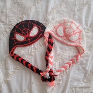 Spiderman beanie (HANDMADE) real photo at the end