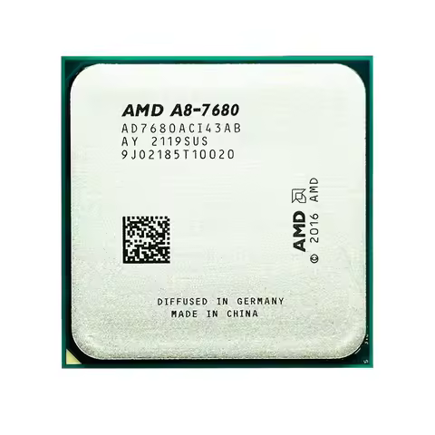 New AMD A8-Series A8-7680 A8 7680 3.5GHz Quad-Core Quad-Thread CPU AD7680ACI43AB 45W Socket FM2+ but