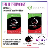 Seagate Ironwolf & IronWolf Pro 7200rpm SATA III 3.5" Internal NAS HDD (2TB|3TB|4TB|6TB|8TB|10TB|12T