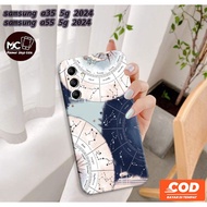 MAKMUR - Latest SAMSUNG A35 5G Case SAMSUNG A55 5G/ 2024 - Fashion Case CARTOON - Casing hp SAMSUNG 