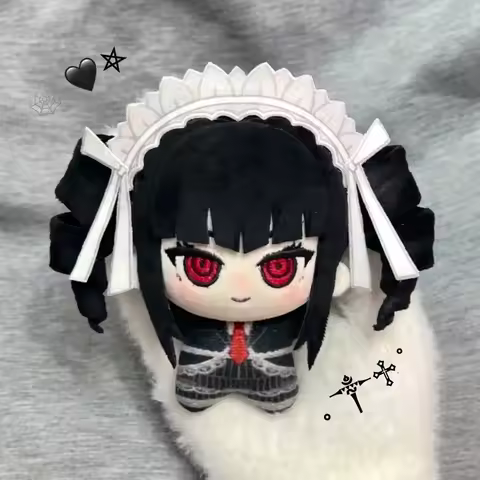 10 CM Stuffed Danganronpa Celestia Ludenberg Cosplay Anime Plush Body Plushie Cartoon Pendant Knapsa