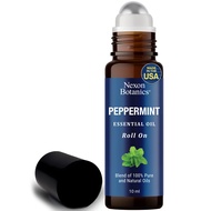Peppermint Essential Oil Roll-On - Peppermint Oil Roll-On with Fresh & Minty Fragrance - Roll On Ess