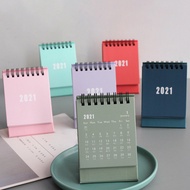 (SALE) Portable Mini 2021 Desk Calendar Office Paper Daily Monthly Planner Schedule