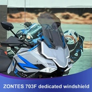 For ZONTES 703F 703 F 703-F Motorcycle modified windshield front windscreen chest protector windproo