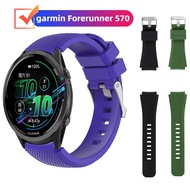 Garmin Forerunner 570 strap Silicone strap for Garmin Forerunner 570 47mm 42mm strap Sports wristban