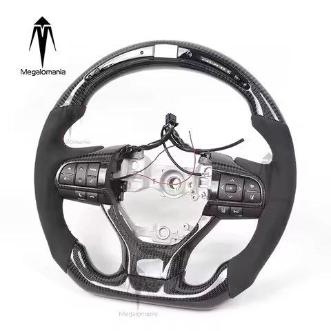 For Lexus NX GX GS RX LX LX570 ES GS GX450 GX460 LX570 ES300h Carbon Fiber Custom Steering Wheel