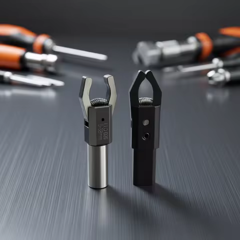 CNC Two Claws Lathe Puller CNC Automatic Lathe Feeder/Puller Round Handle Square Handle LLQ-W16/25 L