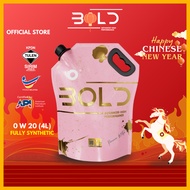 Engine Oil 0w20 BOLD 𝕏 SIRIM 4L / 3L Fully Synthetic SP Car 0w-20 Minyak Hitam Enjin Kereta Perodua 