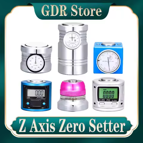 GDR Z Axis Setter Z Axis Setter With Meter Photoelectric Tool Z Axis Zero Setter Zero Setting Gauge 