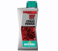 MOTOREX Cross Power 2T -1.0L- (New Model) น้ำมันหัวเชื้อ แท้100% น้ำมัน2Tรถแข่ง