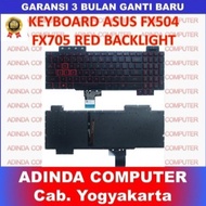 Asus TUF FX504 FX504GE FX504GM FX505 FX505D FZ80G Red Backlight Keyboard