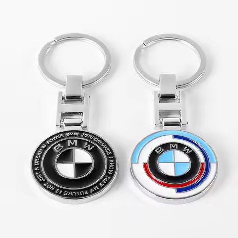 Car Key Chain Keychain Buckle Key Ring Car Keychain Pendant for BMW 50th F12 F13 F30 E60 E65 E66 E63