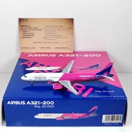 NG Models 13118 1: 400 Wizz Aviation A321neo A6-WAD Alloy Airplane Model