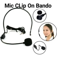 Mic Clip-On Microphone Youtuber BANDO Style with Good Sound
