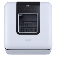 Toshiba DWS-34AHK 獨立免安裝自動洗碗碟機 | 34件清洗容量 | APP控制 | 香港行貨