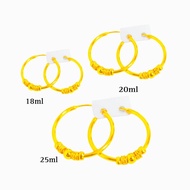 Gypsy Inknium Earring Accessories POLOS gold BallADA gold earring hoop earring