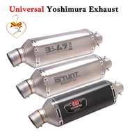 Universal Motorcycle 51mm Yoshimura Exhaust Systems DB Killer Moto Escape Muffler Carbon Fiber For