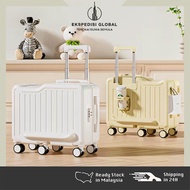 20 Inch Luggage Rideable Stable Seat 80kg Hold Carry on Kid Luggage Bag Travel Suitcase Lightweight 