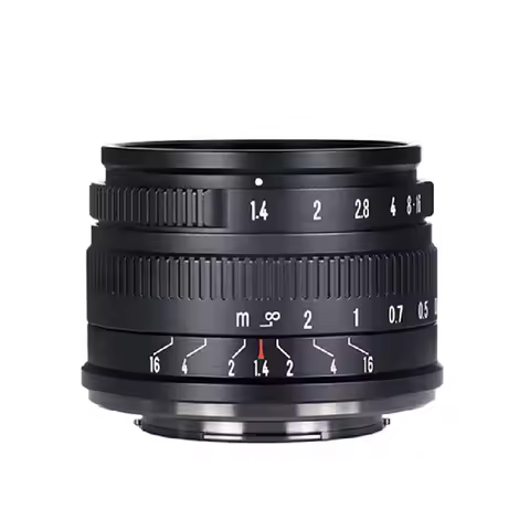 7artisans 35mm F1.4 II APS-C Manual Prime Cameras Lens For Sony E Fuji XF Canon EOS-M/RF Nikon Z M4/