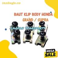 Again Nih Bolts + Body Clips (50-100Pcs) | 4 X 18Mm | Honda Grand | Supra Supra
