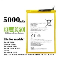 แบตเตอรี่ infinix Smart 6HD X6512 / Smart 6 HD Battery BL-49FX 5000mAh แบต infinix Smart 6HD/ Smart6