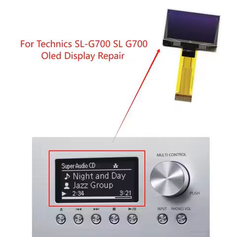 New Original OLED Display for Technics SL-G700 SL G700 TZSM07064 Repair Parts