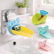 〔 Handwashing Auxiliary B6E] Children Style Sink Extender Cartoon Faucet Toddler Device Crab Europea