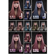 Miss Dear Hair Color Refresh Shampoo Mask missdear (330ml/300ml) Silver Ash Violet Blue Brown Red