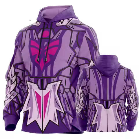 Anime Saint Seiya Pegasus Cosplay Hoodies Pants Set 3D Saga Hades Print Sweatshirt 2-piece Oversized