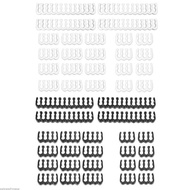 SV 24 Pieces Set Cable Management Comb Cable Organizers Manager Wire Comb for 3mm Cable Gesleeved Up