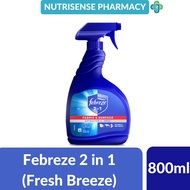 Febreze 2-in-1 Antibacterial Disinfectant Fresh Breeze (800 ml)