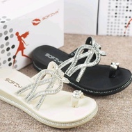 Sandal Wedges Jepit Wanita Original Sofiya 2213-104 Terbaru