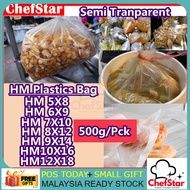 500gm HM5x8/6x9/7x10/8x12/9x14/10x16/12x18CM HM Plastic Beg HM BAG