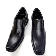 LEATHER PAPA รองเท้าหนังวัวแท้ รองเท้าหนัง รองเท้าทำงาน รองเท้าชาย รองเท้าคัทชู รองเท้าทางการ รองเท้าหนังแท้ 100% Hand-Made Shoes (ICEWALK) 259-สีดำ